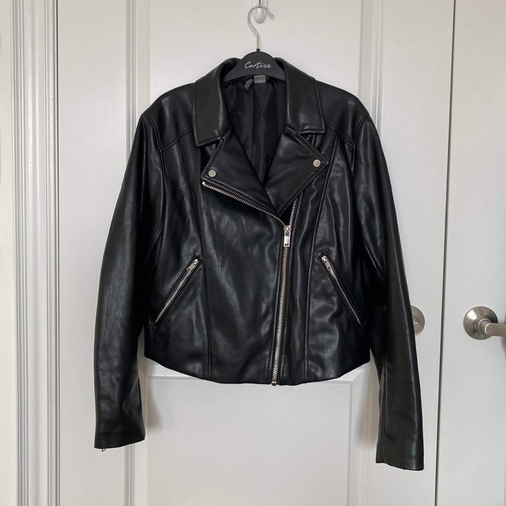 H&M Vegan Leather Jacket
